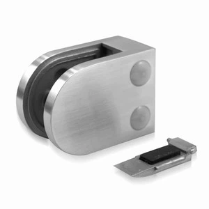 Big D alakú üveg panel szorító