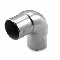 Rozsdamentes acél íves korlát csatlakozó