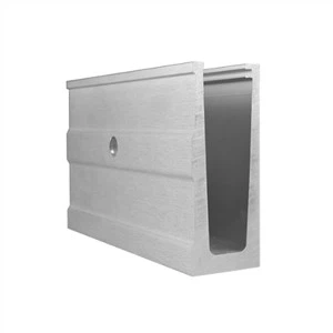 Alumínium üveg csatornaoldal 1kN